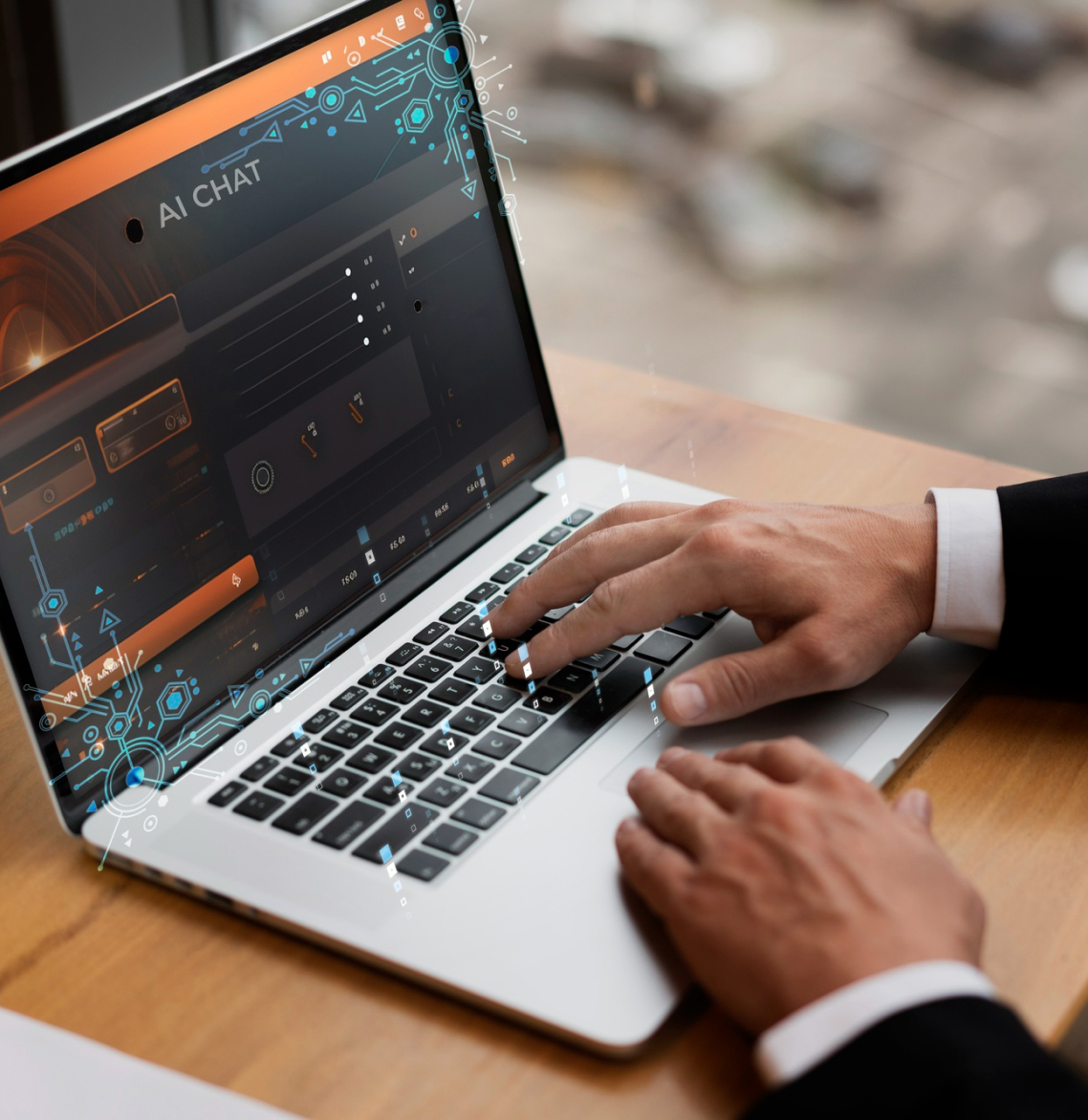 using artificial intelligence on laptop